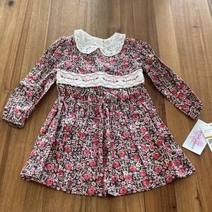 Bonnie Jean Floral Kids Dress